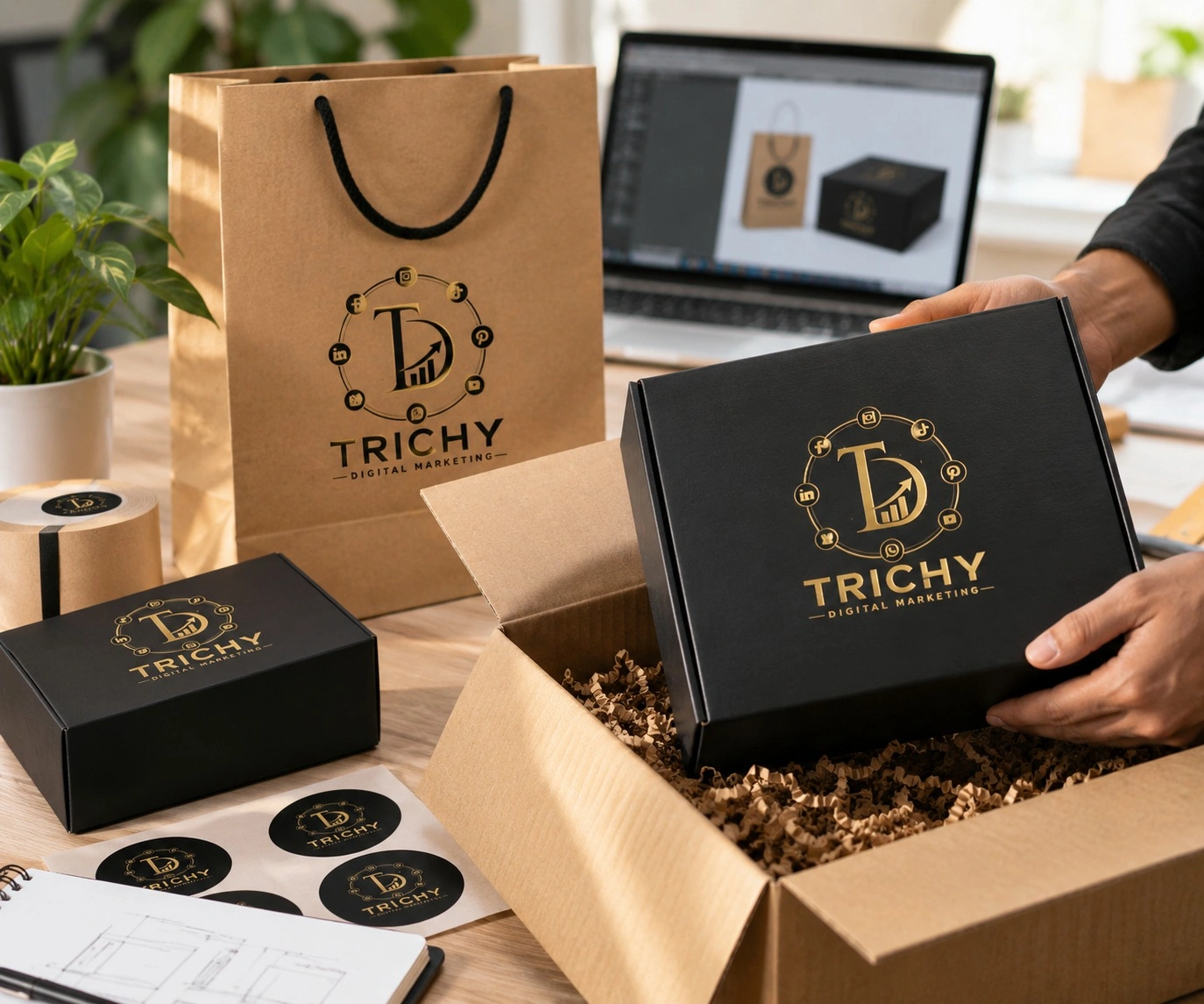 Professional packaging design example
